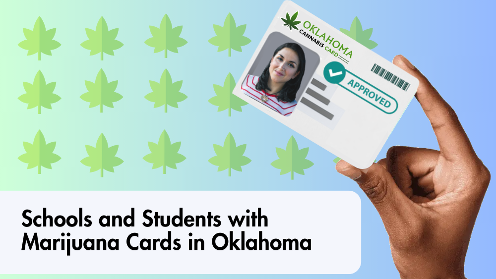 Schools and Students with Marijuana Cards in Oklahoma