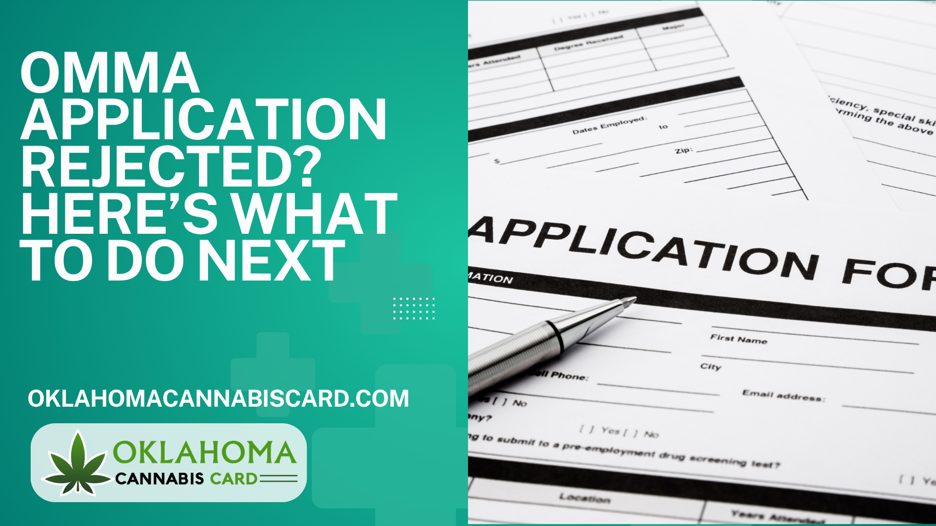 OMMA Application Rejected Here’s What to Do Next